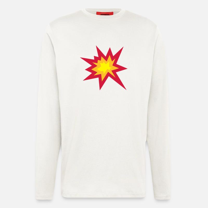 Explosion - Longsleeve - made by SPREAD  - OFF WHITE