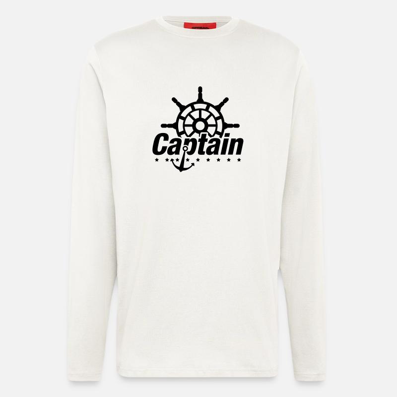 captain_tk1 - Longsleeve - made by SPREAD  - OFF WHITE
