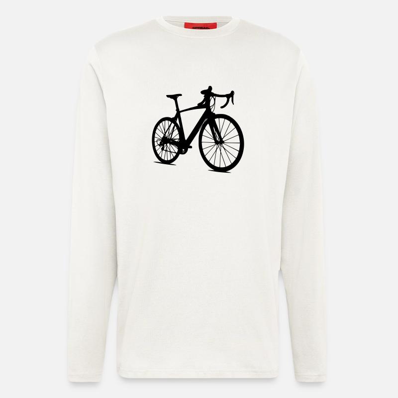 rennrad - Langarmshirt - made by SPREAD  - OFF WHITE