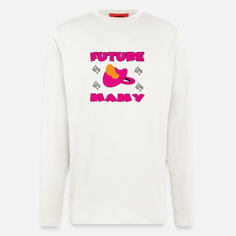 Future mamy - Langarmshirt - made by SPREAD  - OFF WHITE