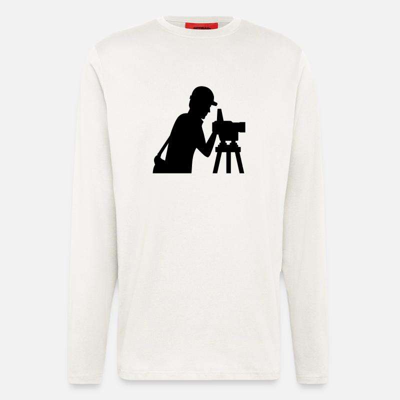 Surveyor - Longsleeve - made by SPREAD  - OFF WHITE