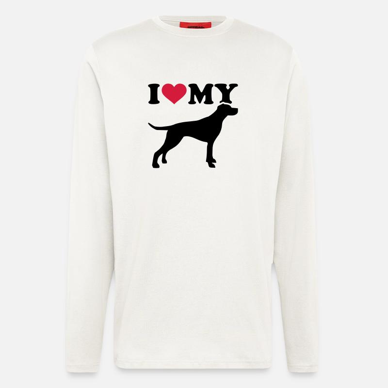 English Pointer - Longsleeve - made by SPREAD  - OFF WHITE