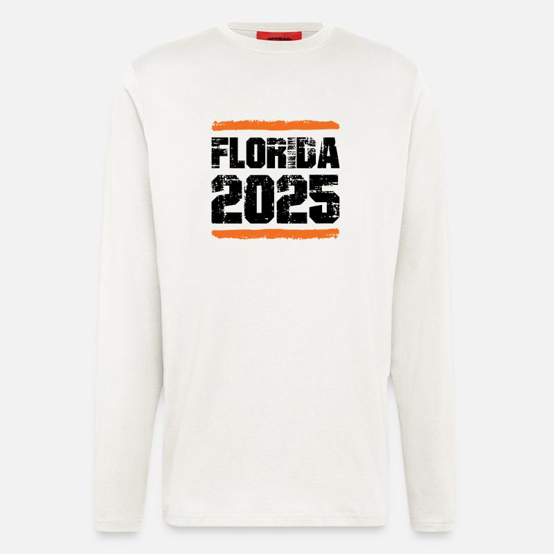 Florida 2025 Team - Langarmshirt - made by SPREAD  - OFF WHITE