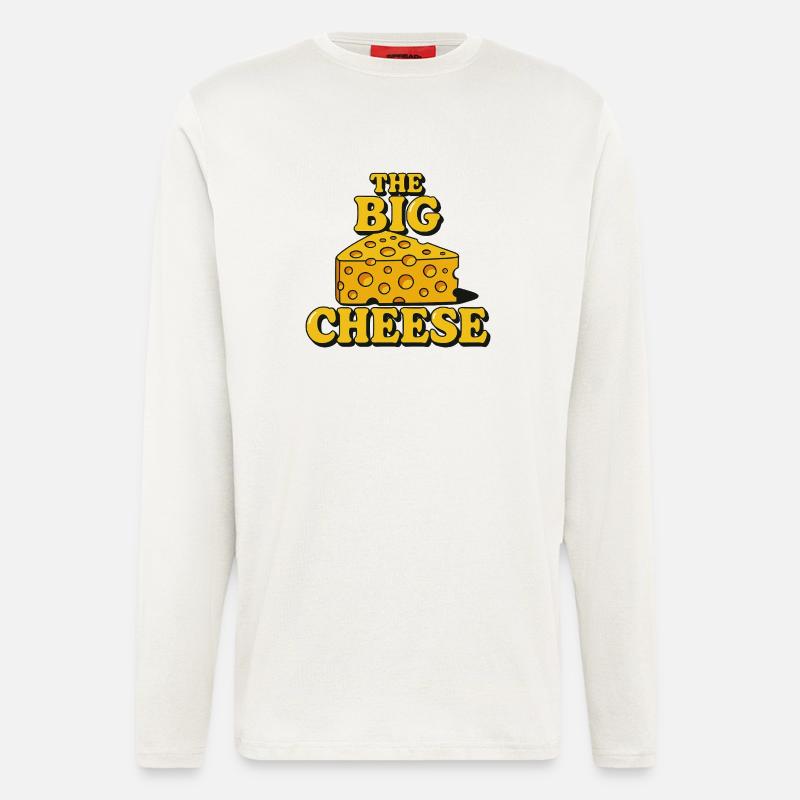 The Big Cheese - Longsleeve - made by SPREAD  - OFF WHITE