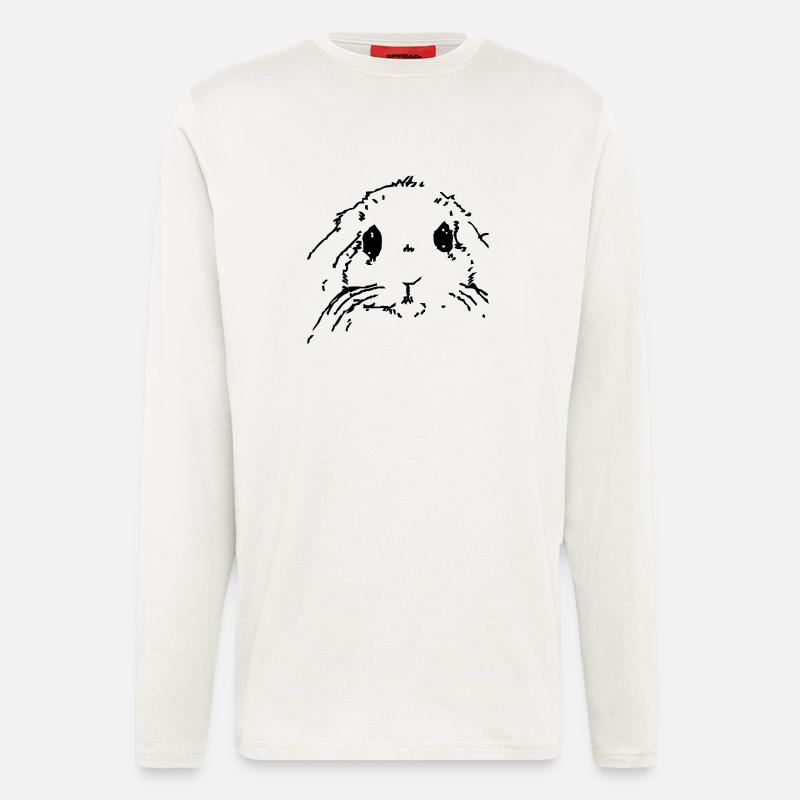 Rabbit - Longsleeve - made by SPREAD  - OFF WHITE