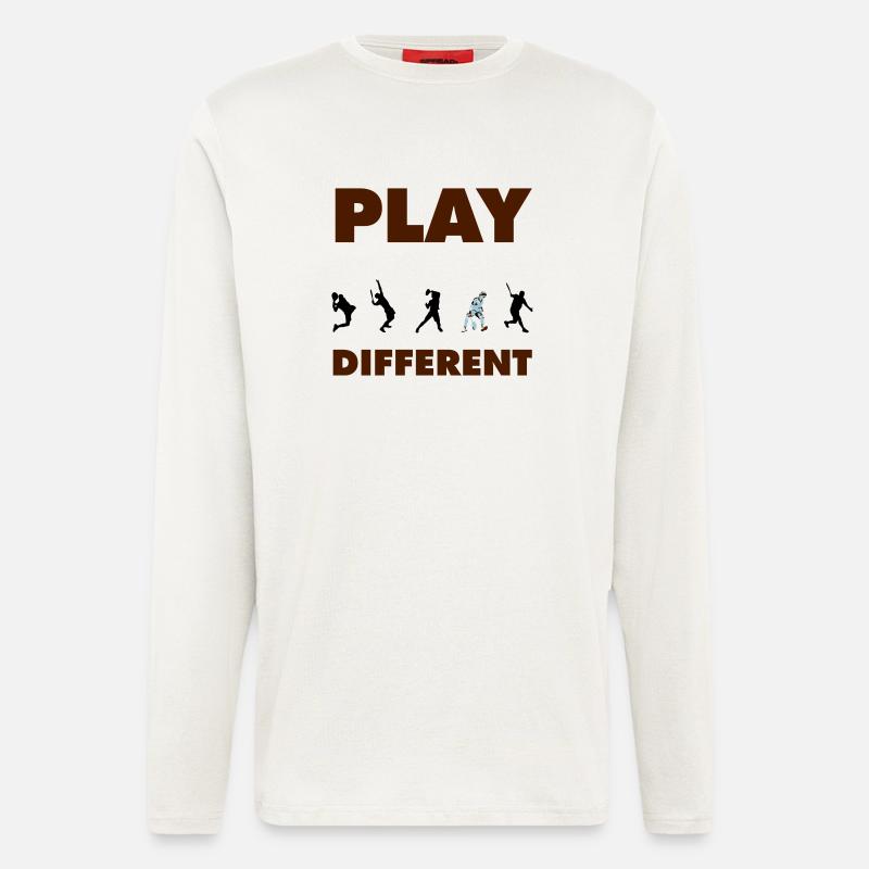 PLAY DIFFERENT - Langarmshirt - made by SPREAD  - OFF WHITE