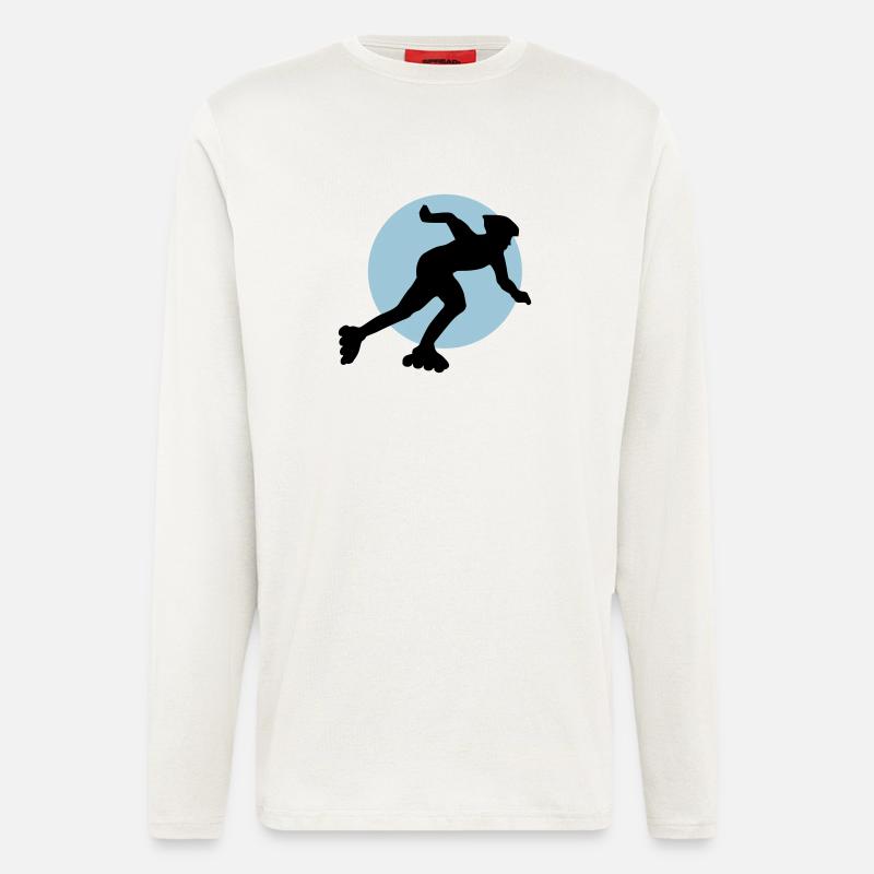 inliner_2c - Langarmshirt - made by SPREAD  - OFF WHITE