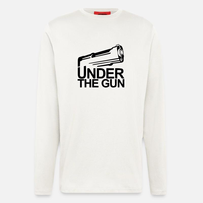 under the gun - UTG Poker - Langarmshirt - made by SPREAD  - OFF WHITE