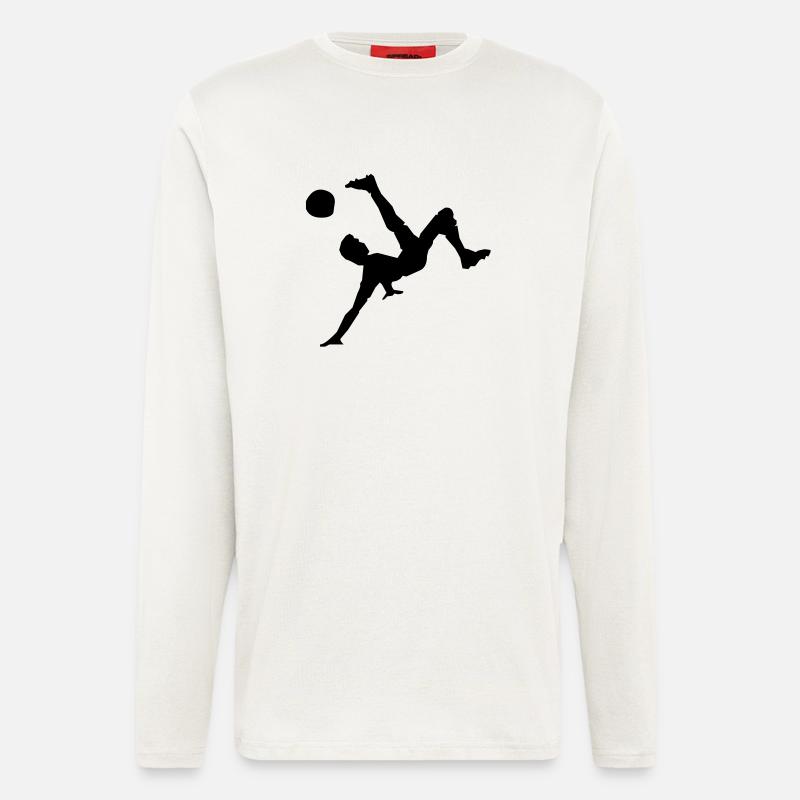 Fußball - Langarmshirt - made by SPREAD  - OFF WHITE