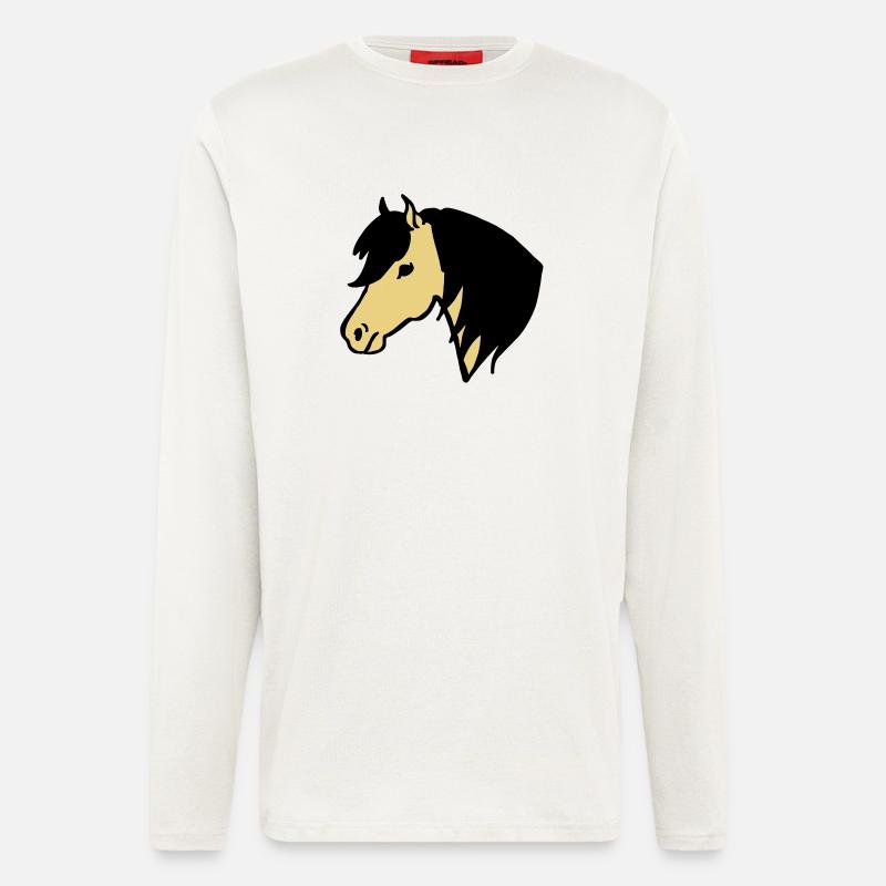 Pony Pferdchen - Langarmshirt - made by SPREAD  - OFF WHITE