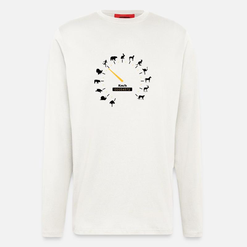 tachometer - Longsleeve - made by SPREAD  - OFF WHITE