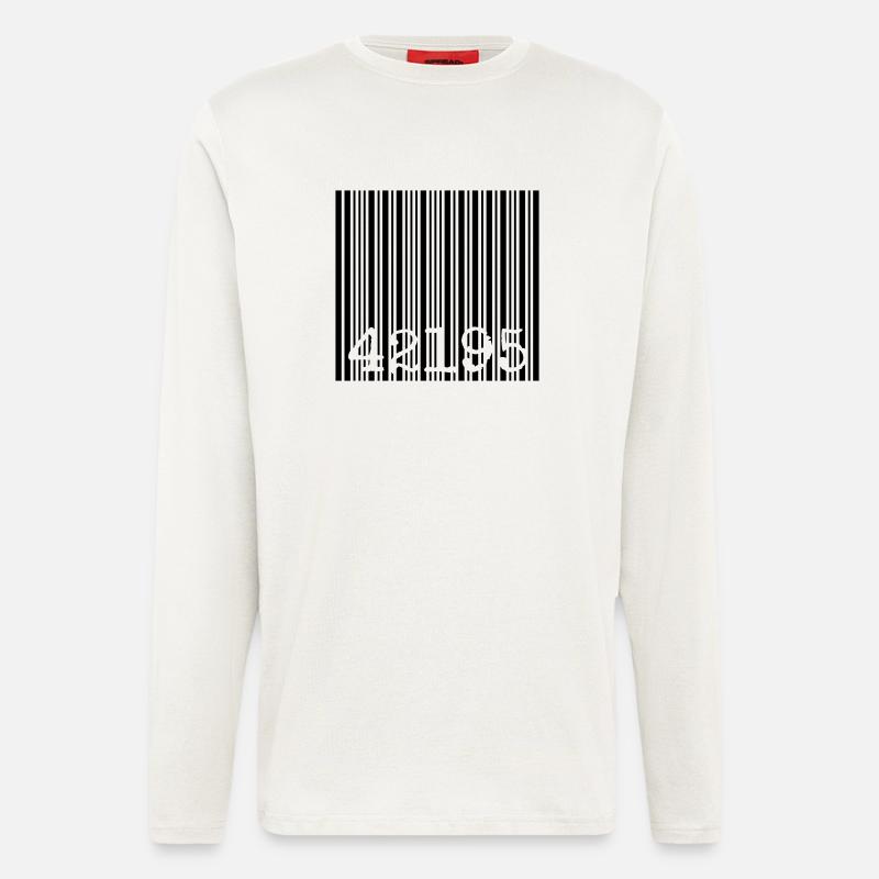 marathon - Langarmshirt - made by SPREAD  - OFF WHITE