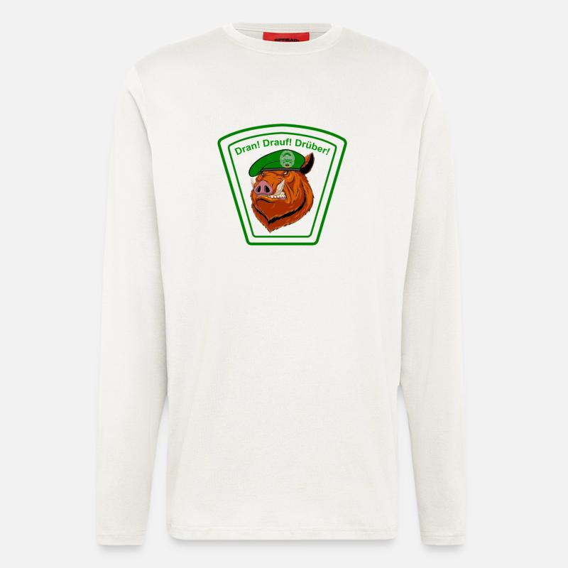 PANZERGRENADIERE 2 - Langarmshirt - made by SPREAD  - OFF WHITE