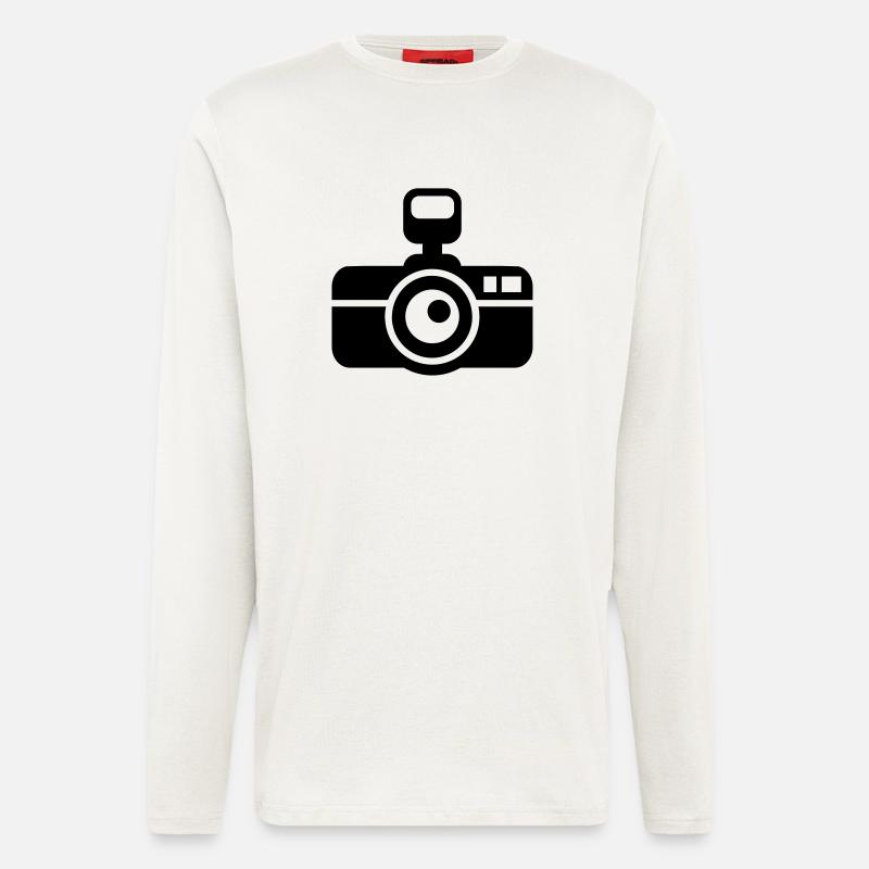 Camera - Longsleeve - made by SPREAD  - OFF WHITE