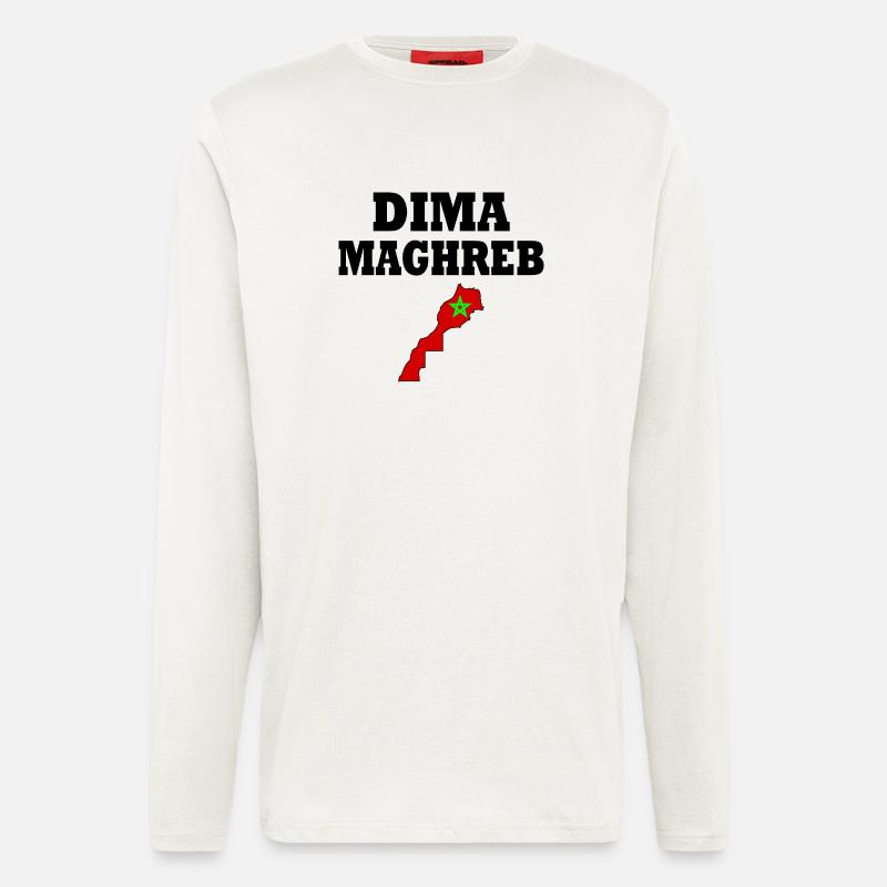 Dima maghreb - Longsleeve - made by SPREAD  - OFF WHITE