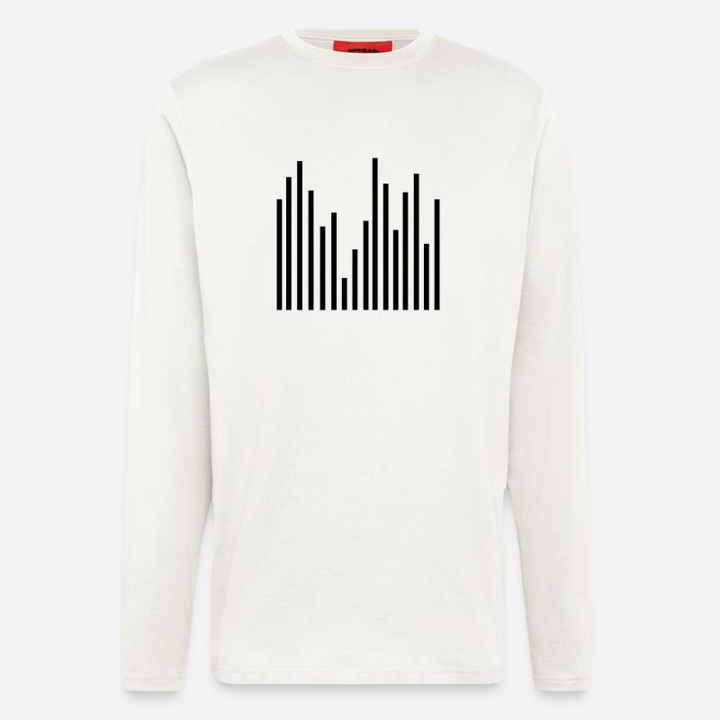 Statistik - Langarmshirt - made by SPREAD  - OFF WHITE