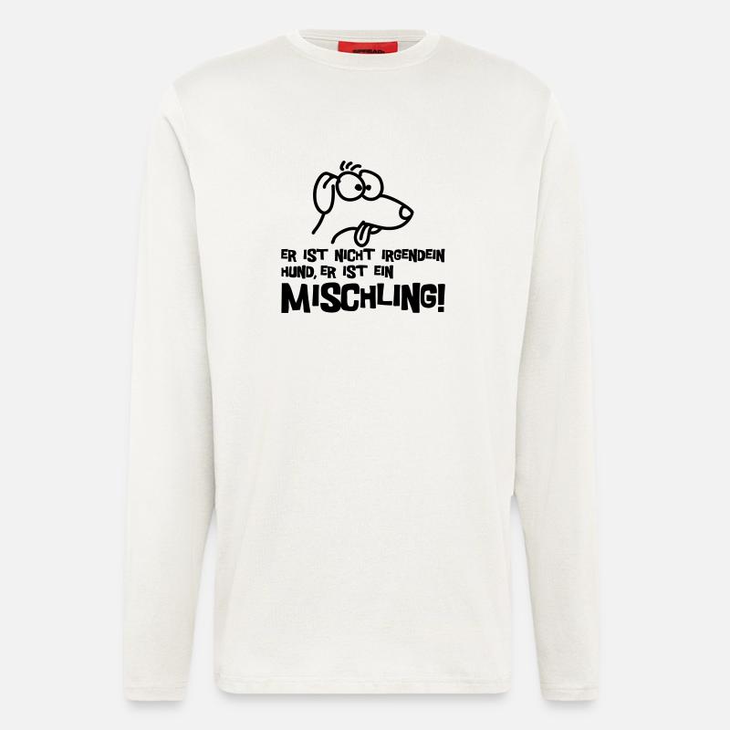 Mischling - Langarmshirt - made by SPREAD  - OFF WHITE