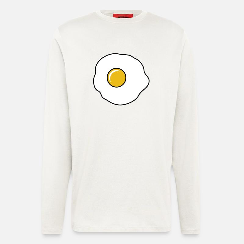 Spiegelei - Langarmshirt - made by SPREAD  - OFF WHITE