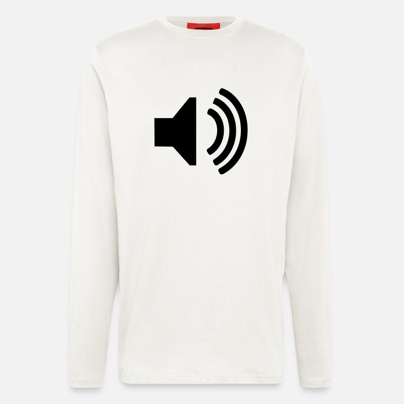 Lautsprecher - Langarmshirt - made by SPREAD  - OFF WHITE
