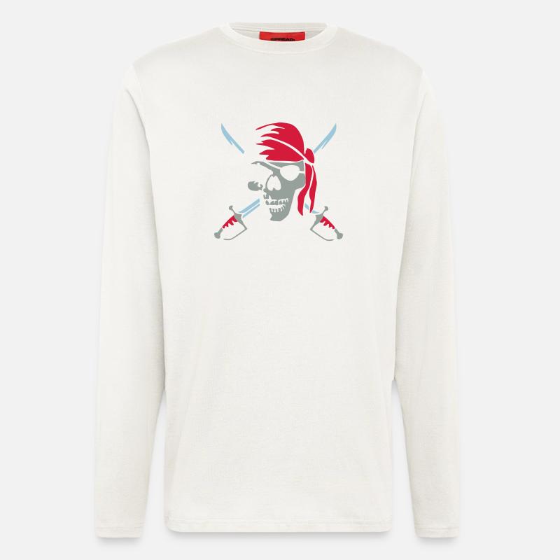 pirate_saber_022011_c_3c - Langarmshirt - made by SPREAD  - OFF WHITE