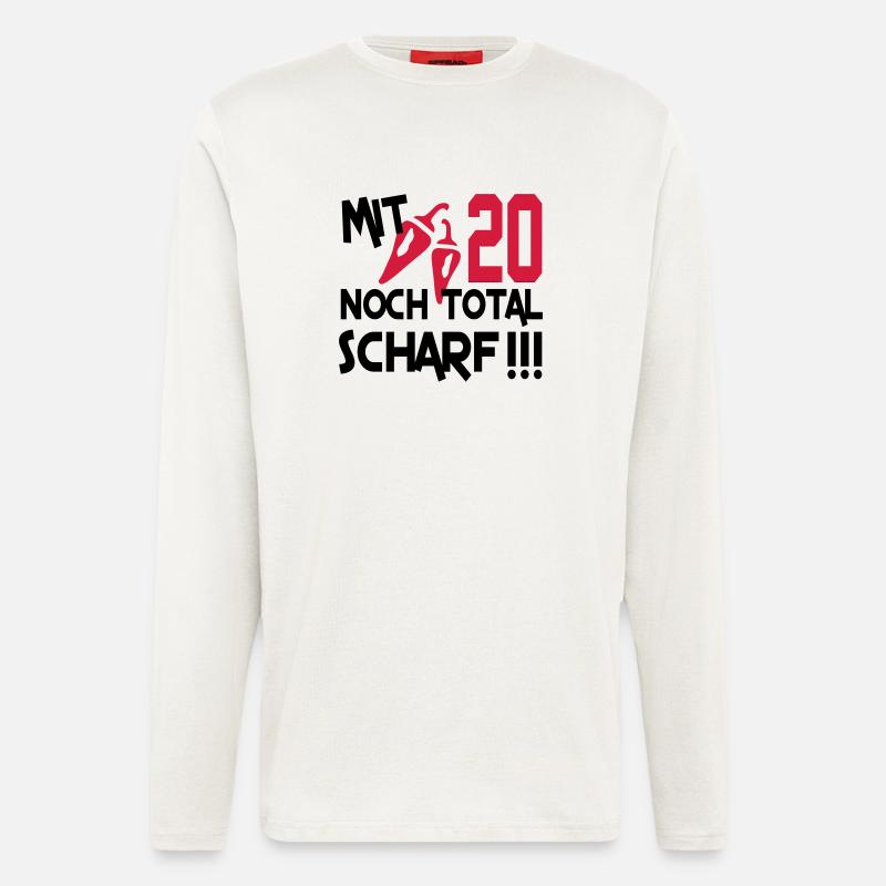 total_scharf_20 - Langarmshirt - made by SPREAD  - OFF WHITE