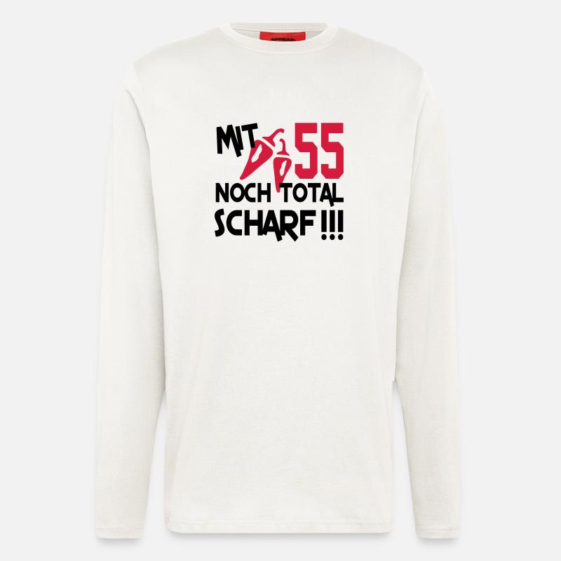 total_scharf_55 - Langarmshirt - made by SPREAD - OFF WHITE