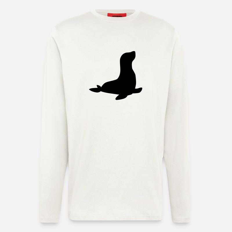 Seal - Longsleeve - made by SPREAD  - OFF WHITE