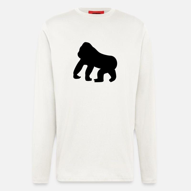 Gorilla - Longsleeve - made by SPREAD  - OFF WHITE