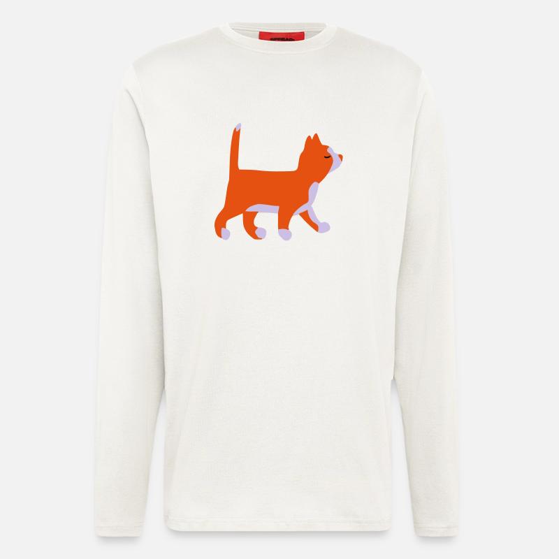 Kitten - Longsleeve - made by SPREAD  - OFF WHITE