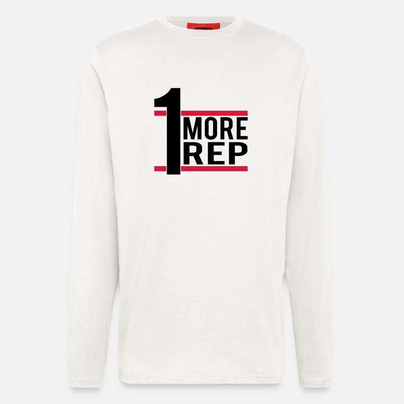 1 More Rep - Langarmshirt - made by SPREAD  - OFF WHITE