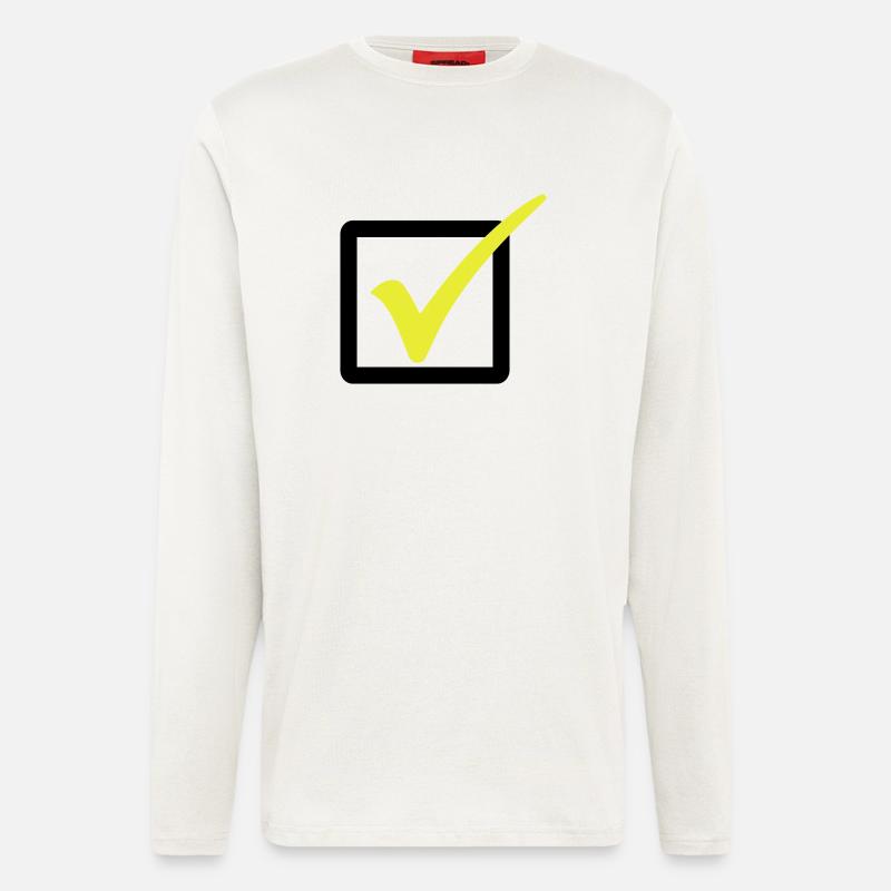 Ticked Off / Hook / Right 2c - Longsleeve - made by SPREAD  - OFF WHITE