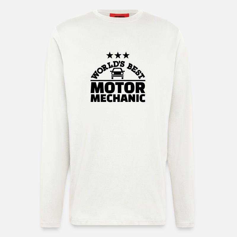 Mechatroniker - Langarmshirt - made by SPREAD  - OFF WHITE