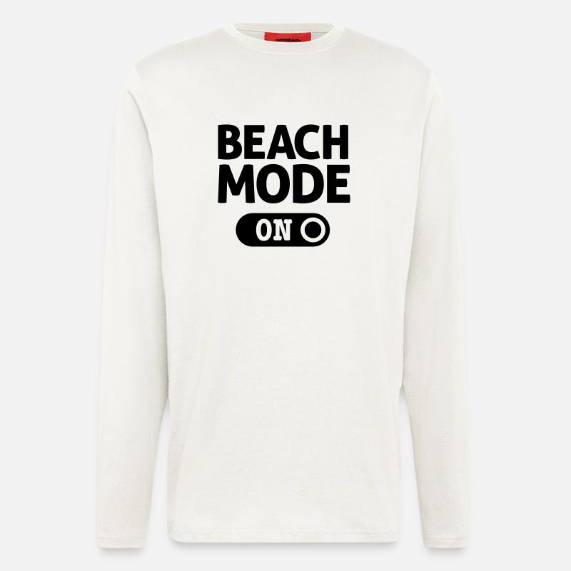 beach mode - Longsleeve - made by SPREAD  - OFF WHITE