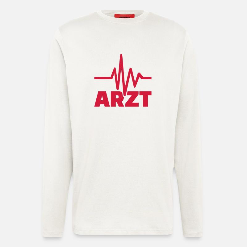 Arzt - Langarmshirt - made by SPREAD - OFF WHITE
