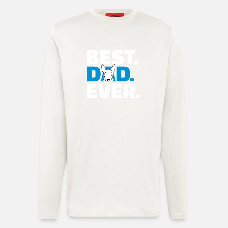 Bull terrier - Longsleeve - made by SPREAD  - OFF WHITE