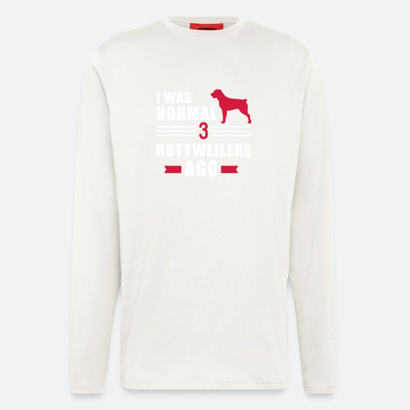 Rottweiler - Langarmshirt - made by SPREAD - OFF WHITE