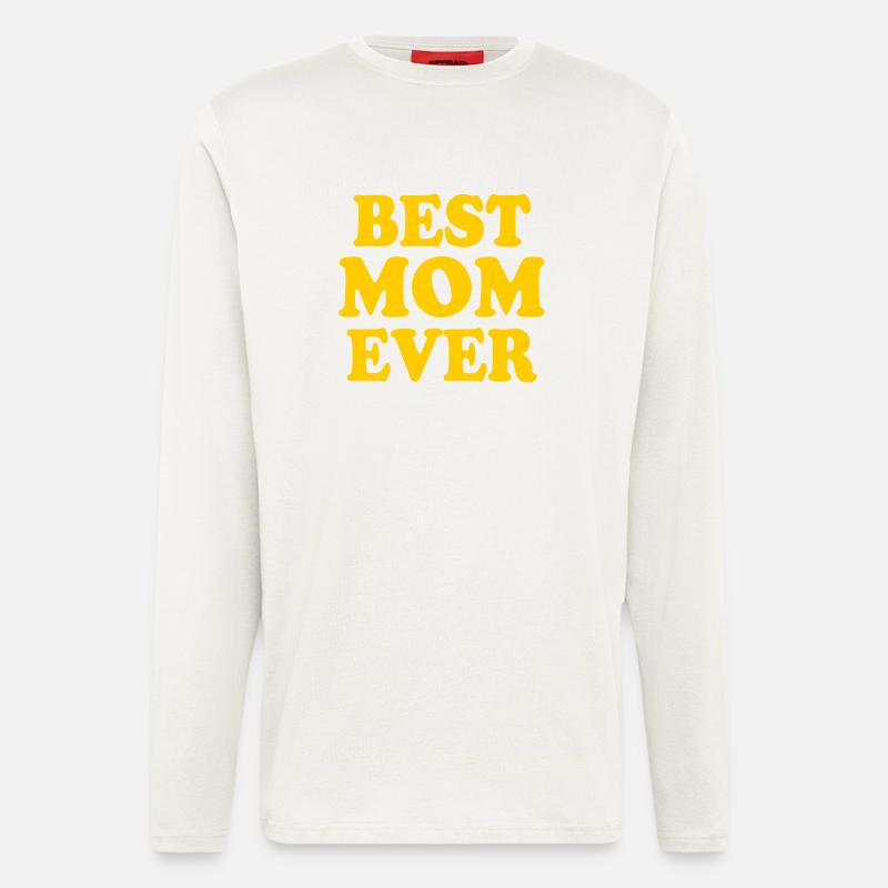 Best mom ever - Longsleeve - made by SPREAD  - OFF WHITE