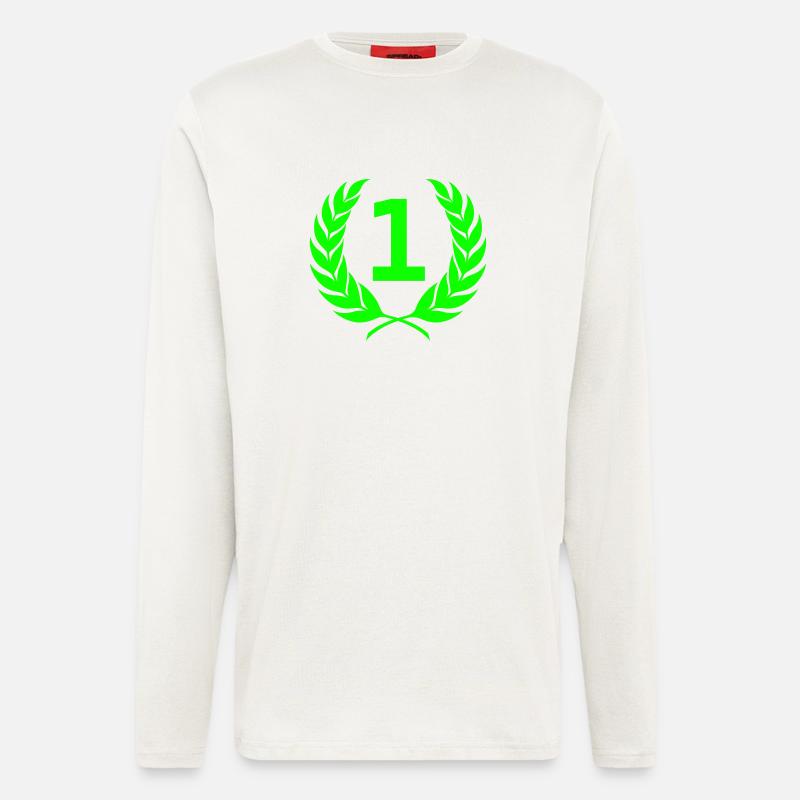 Sieger - Gewinner - Langarmshirt - made by SPREAD  - OFF WHITE