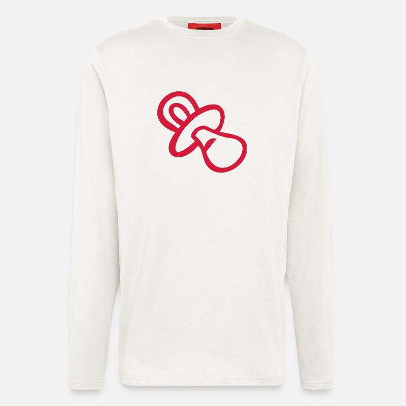 pacifier - Longsleeve - made by SPREAD  - OFF WHITE