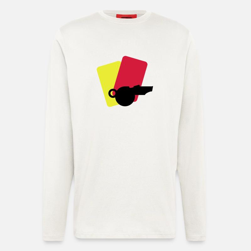 shiri equipment / referee stuff (2c) - Longsleeve - made by SPREAD  - OFF WHITE