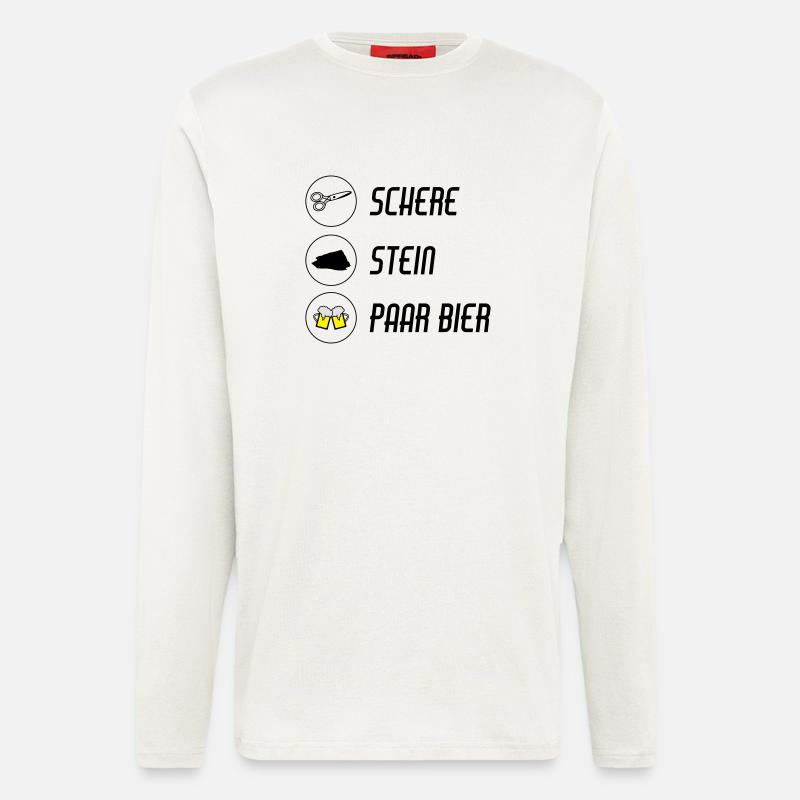  / schnick schnack schnuck - Langarmshirt - made by SPREAD  - OFF WHITE