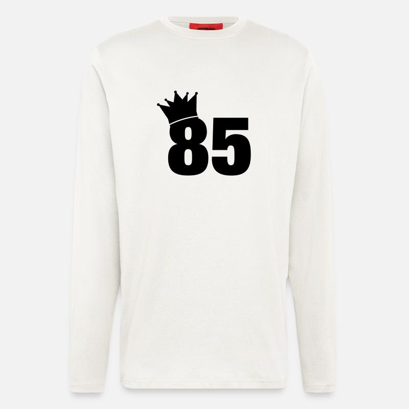 85_krone_f1 - Langarmshirt - made by SPREAD - OFF WHITE