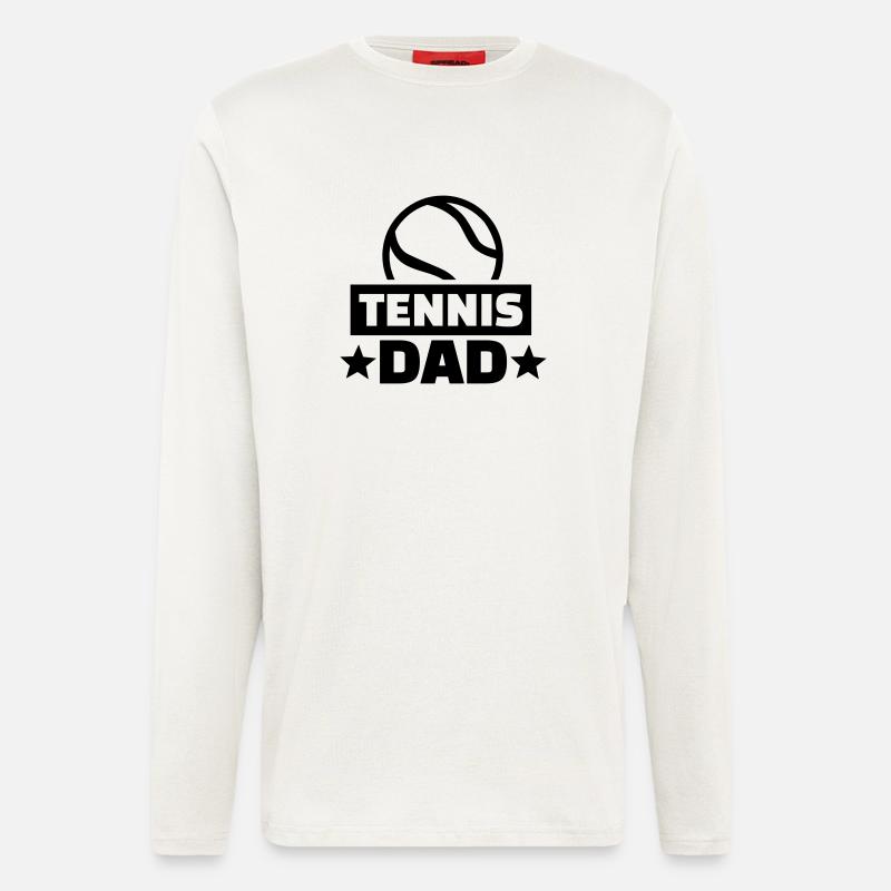 Tennis - Manches longues bio décontracté fabriqué en UE - OFF WHITE