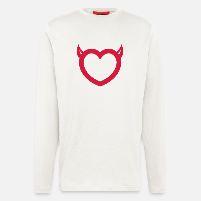 devil - Longsleeve - made by SPREAD  - OFF WHITE