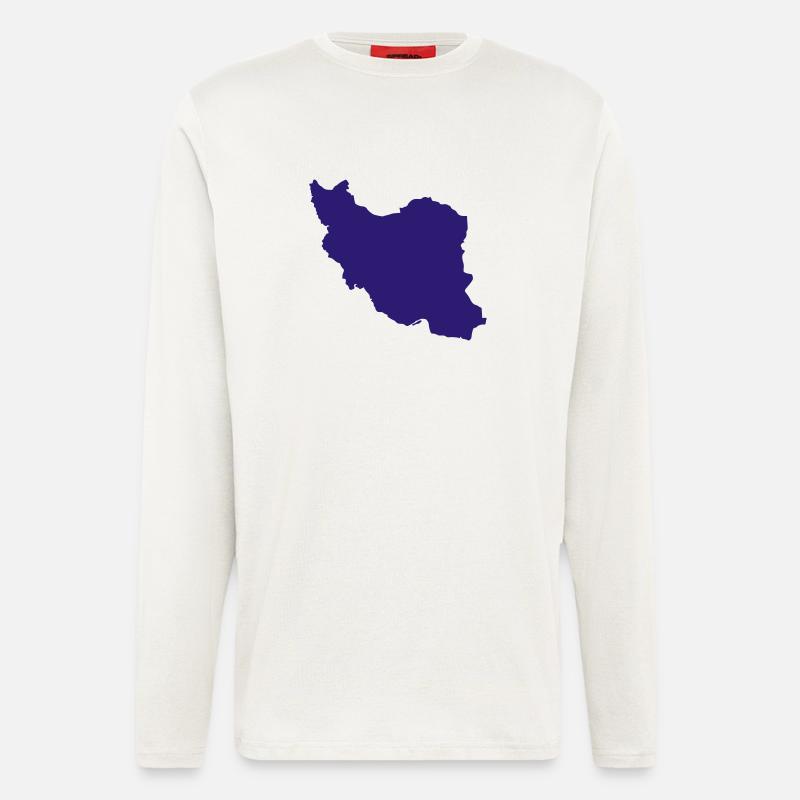 Iran - Langarmshirt - made by SPREAD  - OFF WHITE