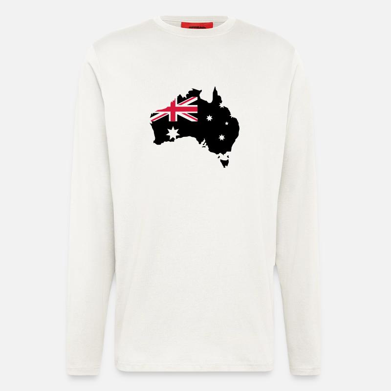 Australia - Langarmshirt - made by SPREAD  - OFF WHITE