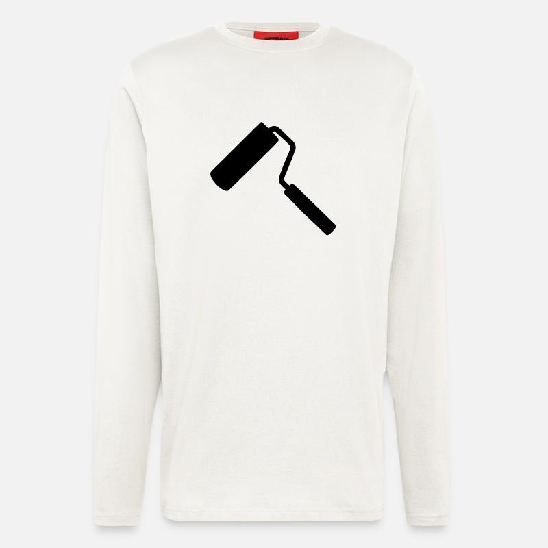 Paint roller - Longsleeve - made by SPREAD  - OFF WHITE