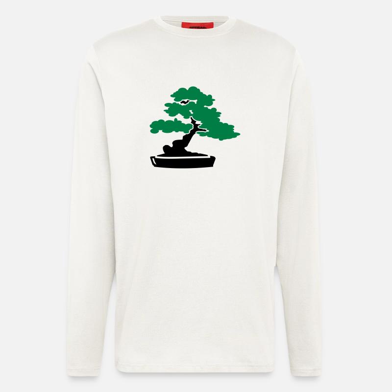 Bonsai Tree - Longsleeve - made by SPREAD  - OFF WHITE