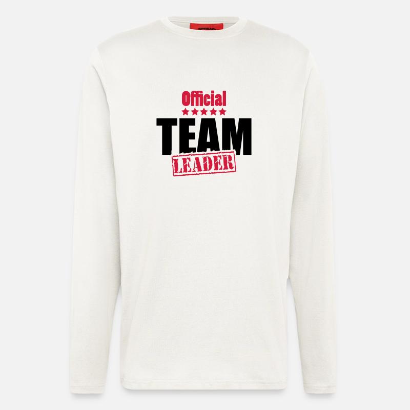 team_leader - Langarmshirt - made by SPREAD  - OFF WHITE
