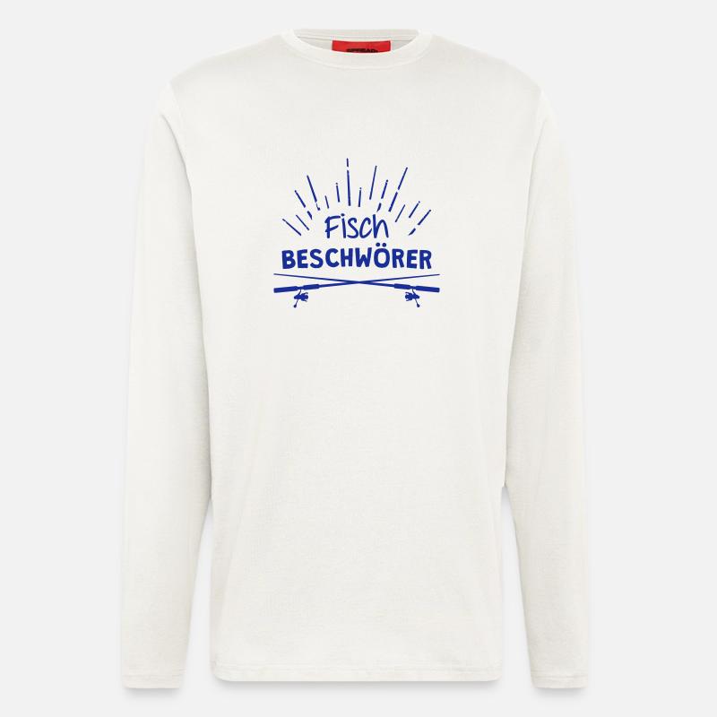 Fischbeschwörer - Langarmshirt - made by SPREAD  - OFF WHITE